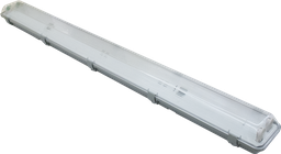 [LUM1425] Lampara IP65 2x18W Para Tubo LED para Sotanos Parqueo ..